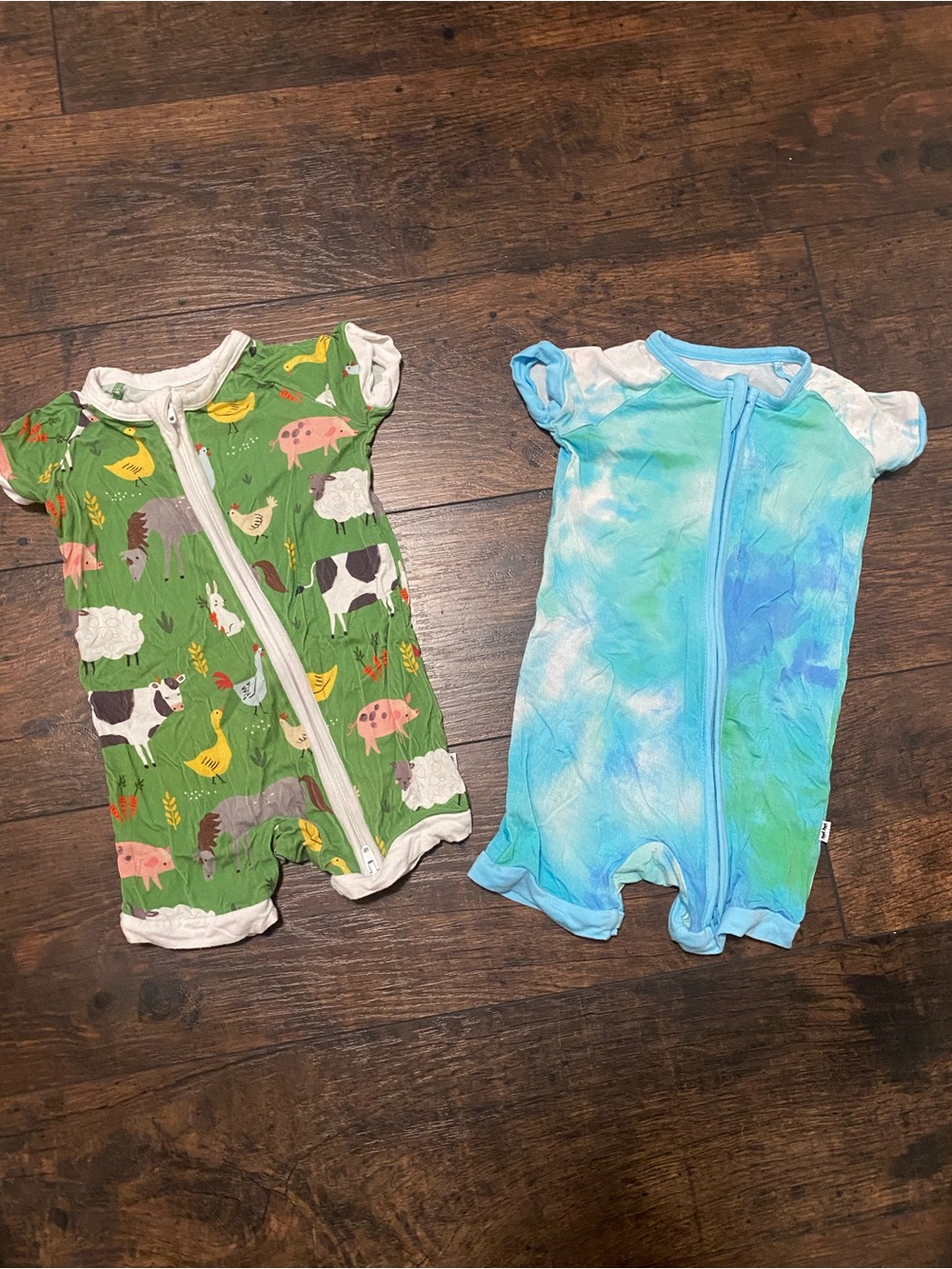 Little Sleepies Shorties Bundle Size 3-6 Months